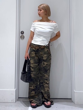 hm2931さん（レディース・159cm）の夏コーディネート