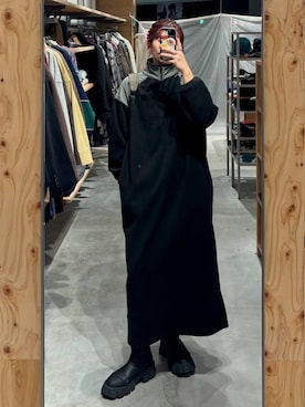 「アイテム（バックパック/リュック）」を使った、hm2931さん（レディース・159cm・20代）の冬コーディネート