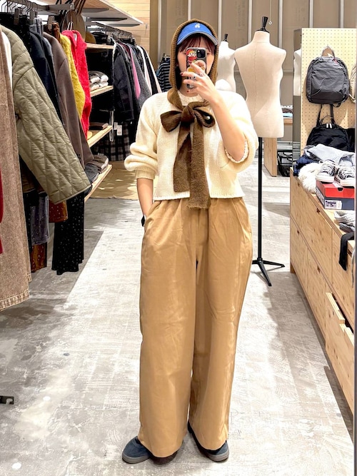 起毛ツイルパンツ