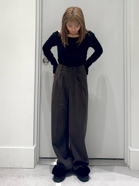 hm2931さん（レディース・159cm）の冬コーディネート