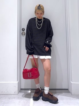 「FOREVER 21（フォーエバー トゥエンティーワン）のアイテム」を使った、hm2931さん（レディース・159cm）の秋コーディネート