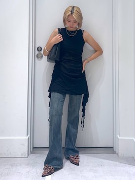 hm2931さん（レディース・159cm）の夏コーディネート