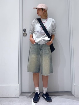 「FOREVER 21（フォーエバー トゥエンティーワン）のアイテム」を使った、hm2931さん（レディース・159cm）の秋コーディネート
