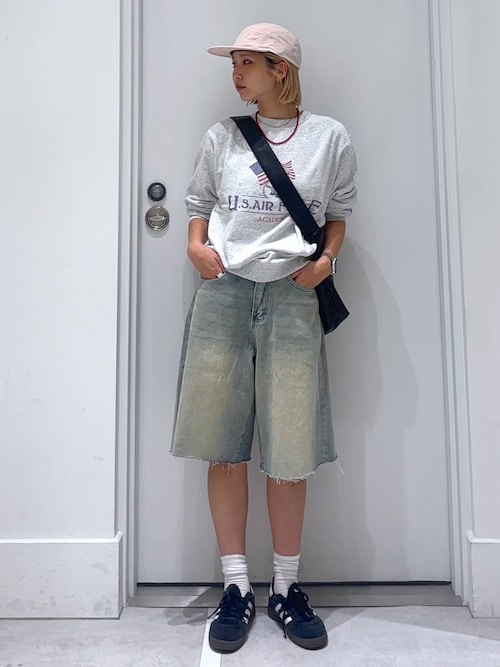 セール】【2025SS】デニムハーフパンツ（デニムパンツ