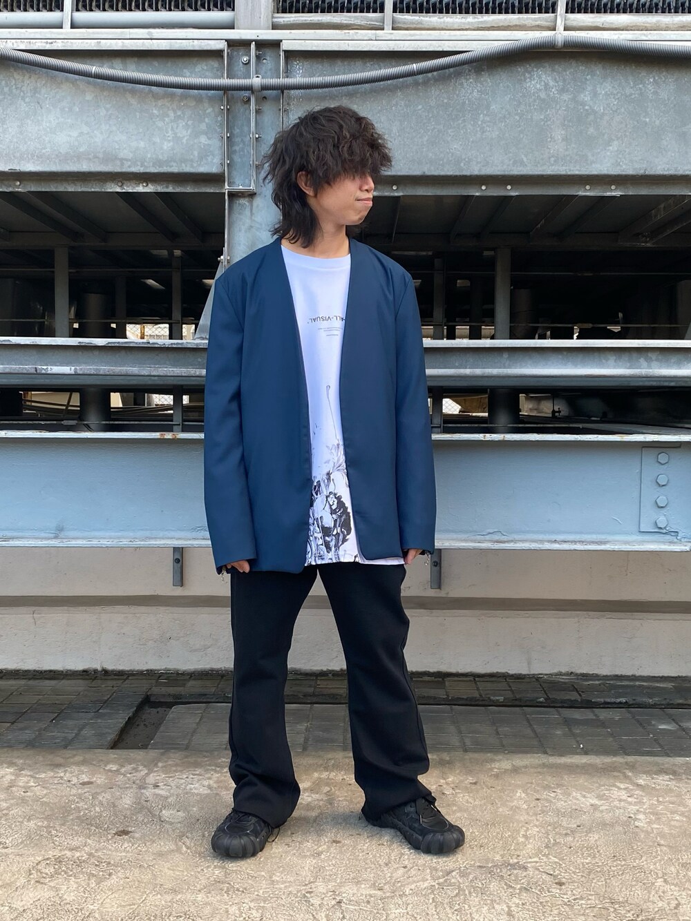 DANKE SCHONのノーカラージャケットを使った人気ファッション