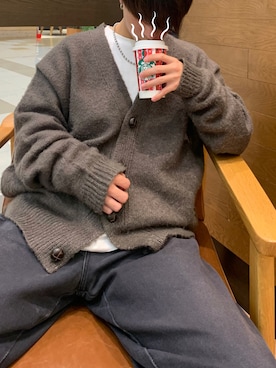 「アイテム（トップス）」を使った、takumiさん（メンズ・165cm・10代）の冬コーディネート