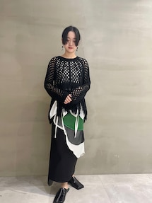 UN3D.アンスリード　スクエアフラットシューズ　BLACK SQUARE FLAT SHOES｜アンスリード（UN3D.）公式通販｜RUNWAY