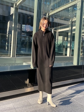 KANAEさん（レディース・162cm）の冬コーディネート