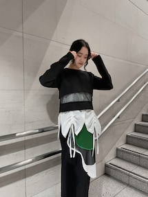 HEM GATHER SH CAMISOLE｜アンスリード（UN3D.）アウトレット公式通販