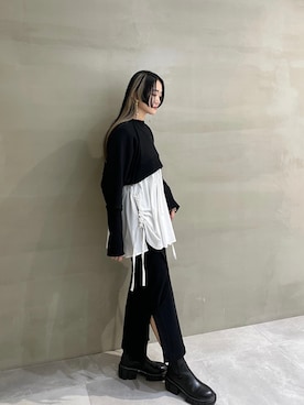 KANAEさん（レディース・162cm）の冬コーディネート