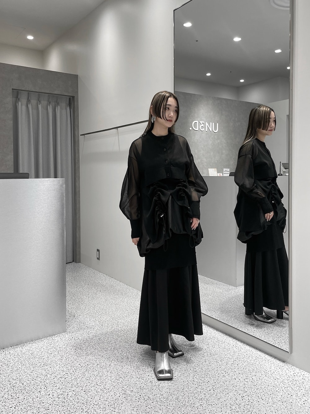 KANAE(UN3D．)｜UN3D.のカーディガン/ボレロを使ったコーディネート - WEAR