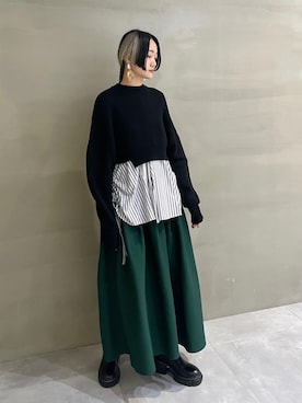 KANAEさん（レディース・162cm）の冬コーディネート