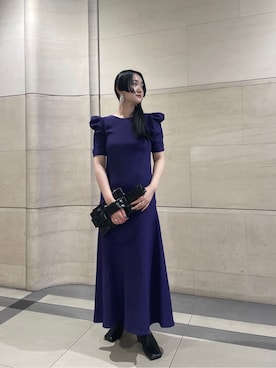 UN3D リアルファークラッチ UN3D.（アンスリード）の「【UN3D.】TRI-COLOR FUR CLUTCH