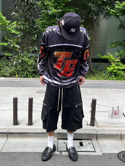 DankeSchon/ダンケシェーン/COATING BAGGY CARGO SHORTS（カーゴ
