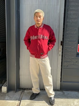 「インスタフォローしてね！」｜MASATOさん（メンズ・178cm）の秋コーディネート