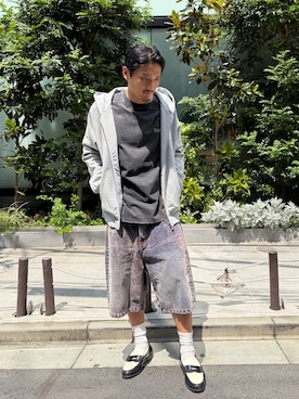 「DANKE SCHON（ダンケシェーン）のアイテム」を使った、MASATOさん（メンズ・178cm）の夏コーディネート