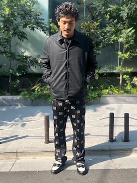 「重ね着ベストシーズン」｜「アイテム（その他アウター）」を使った、MASATOさん（メンズ・178cm）の秋コーディネート