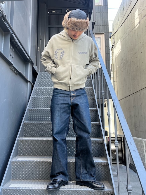 セール】DankeSchon/ダンケシェーン/PIGMENT SWEAT ZIP HOODIE