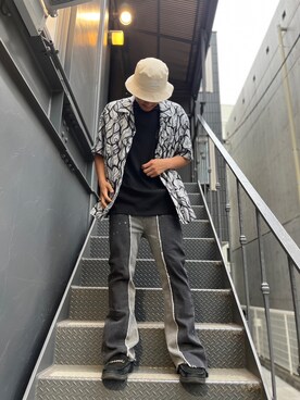 「lhp裏原宿」｜MASATOさん（メンズ・178cm）の春コーディネート