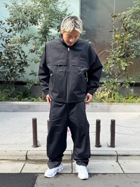 「ファッションを楽しもう」｜「アイテム（ナイロンジャケット）」を使った、MASATOさん（メンズ・178cm）の冬コーディネート