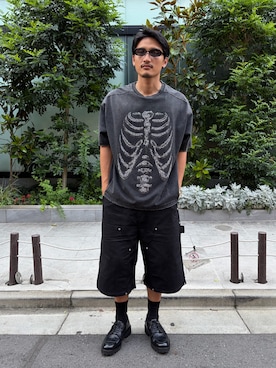 「DANKE SCHON（ダンケシェーン）のアイテム」を使った、MASATOさん（メンズ・178cm）の夏コーディネート