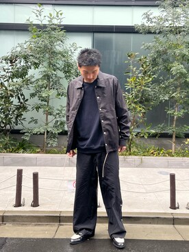 「DANKE SCHON（ダンケシェーン）のアイテム（その他アウター）」を使った、MASATOさん（メンズ・178cm）の春コーディネート