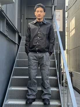 「DANKE SCHON（ダンケシェーン）のアイテム（その他アウター）」を使った、MASATOさん（メンズ・178cm）の春コーディネート