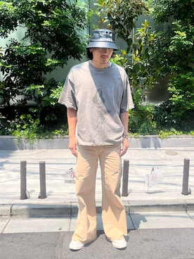 「DANKE SCHON（ダンケシェーン）のアイテム」を使った、MASATOさん（メンズ・178cm）の夏コーディネート