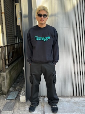 「L.H.P Private Brand（エルエイチピープライベートブランド）のアイテム」を使った、MASATOさん（メンズ・178cm）の冬コーディネート