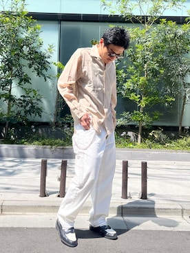 「いいね返し」｜MASATOさん（メンズ・178cm）の春コーディネート