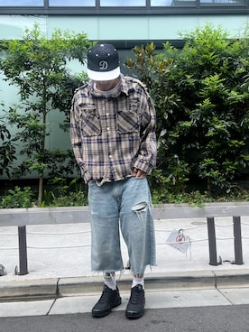 「スタイリング」｜MASATOさん（メンズ・178cm）の夏コーディネート