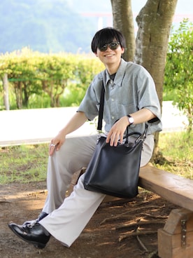 「アイテム（リング）」を使った、りゅんやさん（メンズ・174cm・20代）の夏コーディネート