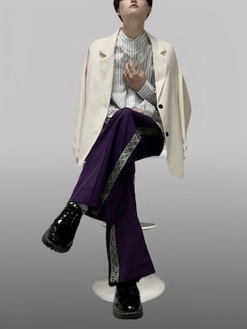 「ASTRONOMY（アストロノミー）のアイテム（アクセサリー）」を使った、JIN (葉隠 仁)🥀さん（メンズ・174cm）の冬コーディネート