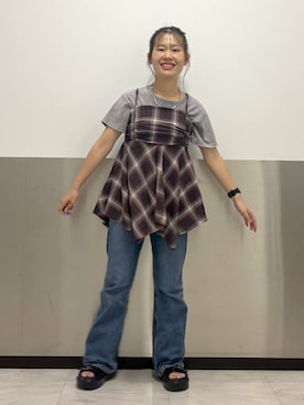 かとゆかさんのコーディネート