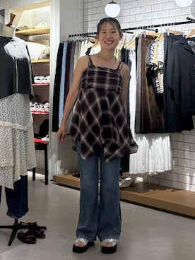 かとゆかさんのコーディネート