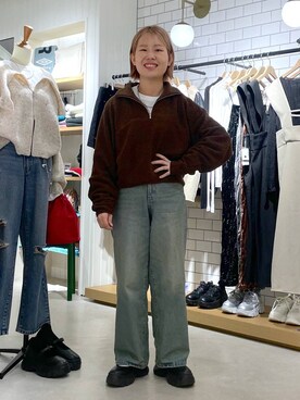 かとゆかさん（レディース・157cm）の秋コーディネート