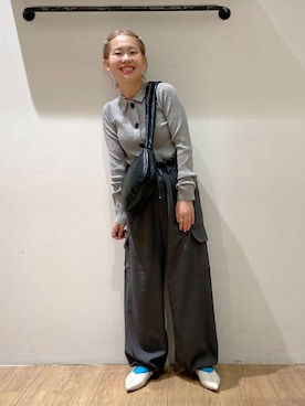 「アイテム（ソックス/靴下）」を使った、かとゆかさん（レディース・157cm）の夏コーディネート