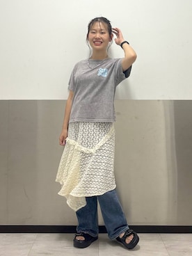 かとゆかさんのコーディネート