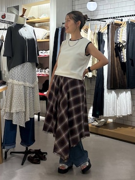 かとゆかさんのコーディネート