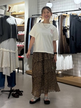 かとゆかさんのコーディネート