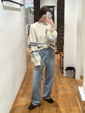 加藤早織さん（レディース・163cm）の冬コーディネート