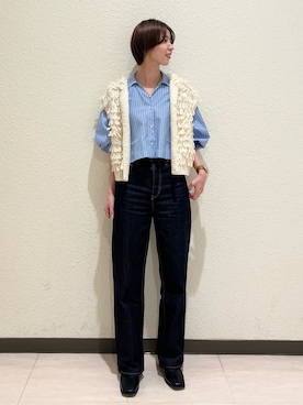 加藤早織さん（レディース・163cm）の秋コーディネート