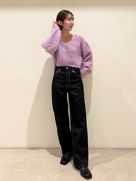 加藤早織さん(レディース・163cm)の秋コーディネート