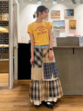 加藤早織さん（レディース・163cm）の春コーディネート