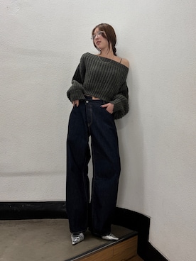 加藤早織さん(レディース・163cm)の秋コーディネート