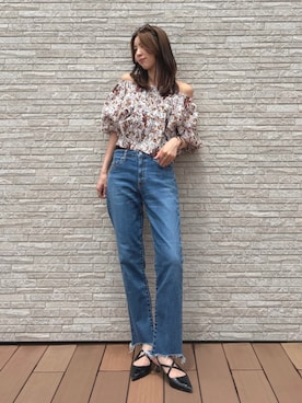 加藤早織さん（レディース・163cm）の夏コーディネート
