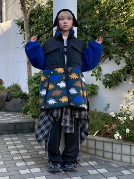 CandyStripper_kujiさん（レディース・148cm）の冬コーディネート