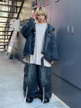 CandyStripper_kujiさん(レディース・148cm)の春コーディネート