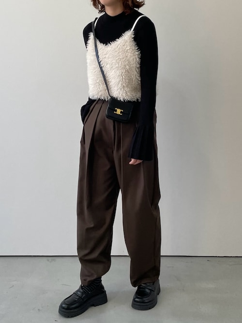 セール】フェイクファーキャミソール（キャミソール）｜La-gemme