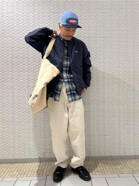 「アーバンリサーチドアーズ」｜江口尊将さん（メンズ・174cm）の秋コーディネート